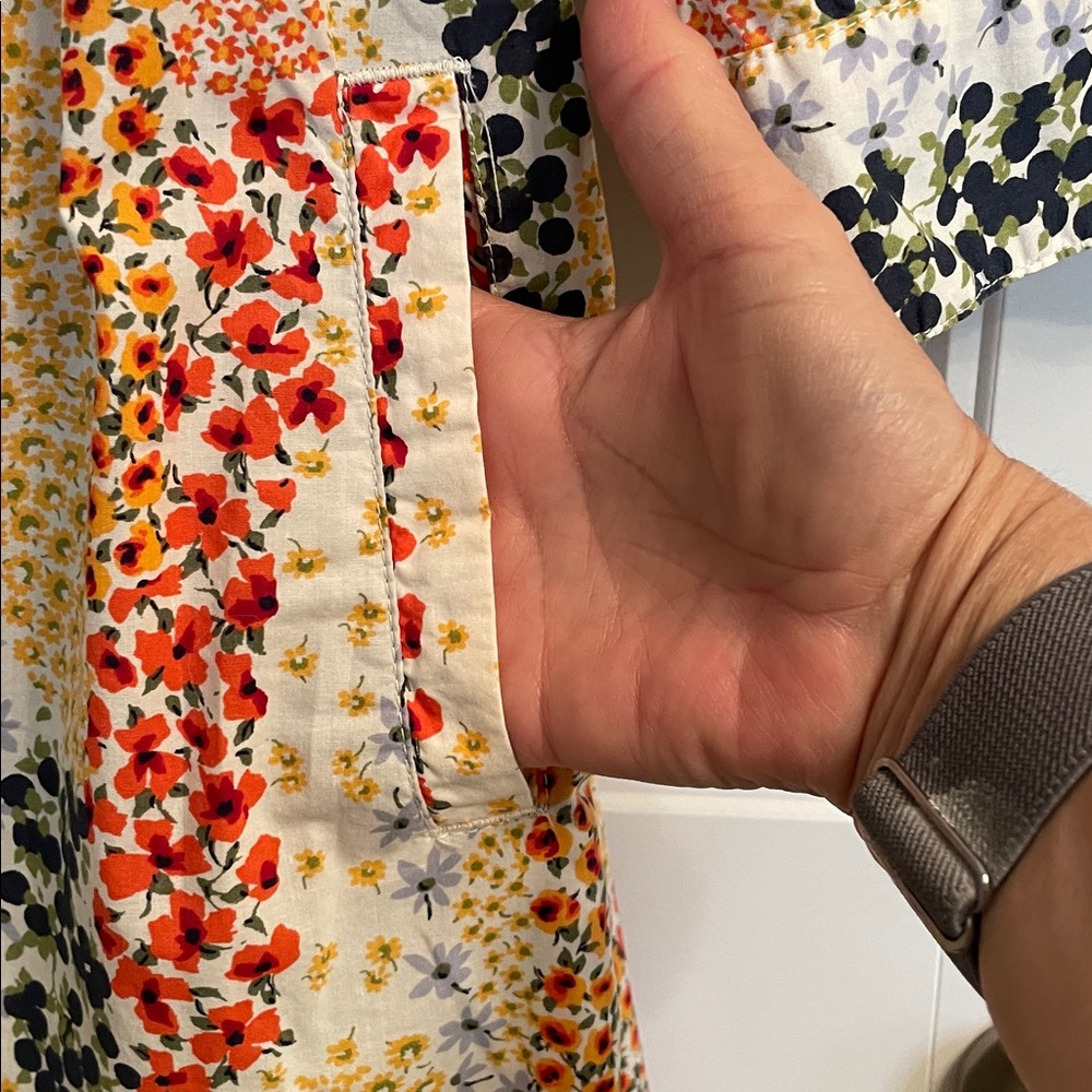 Tommy Hilfiger Floral Button-Up Dress - Picture 5 of 8